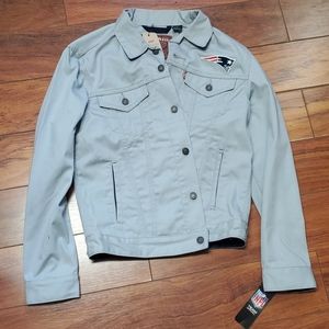 New England Patriots Jean Jacket